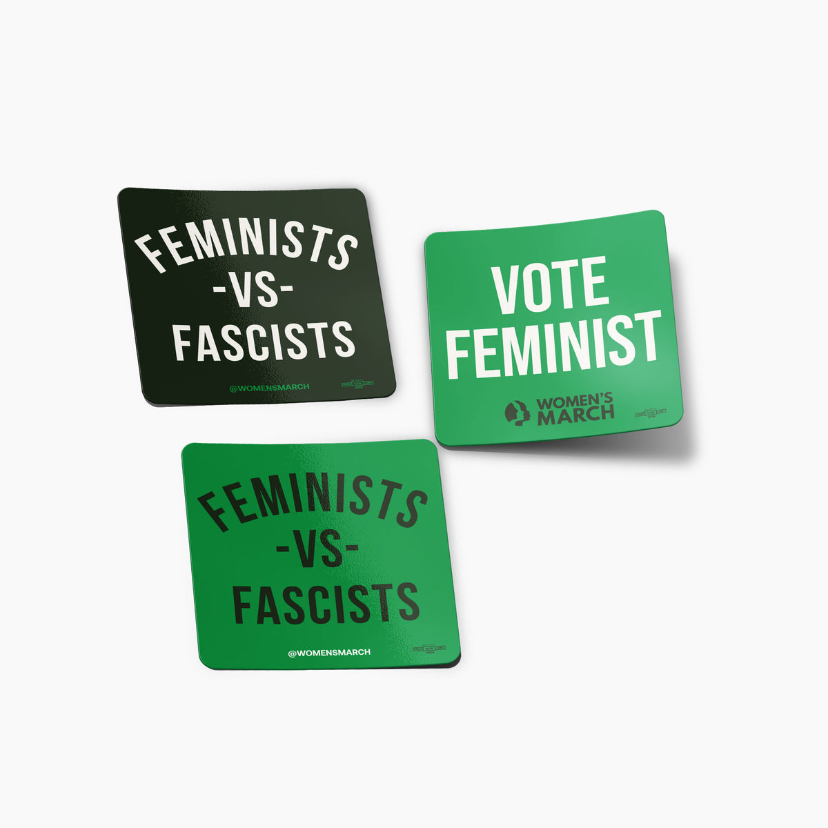 Feminists Vs Fascists Sticker Pack