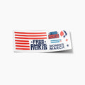 Free America Sticker Sheet