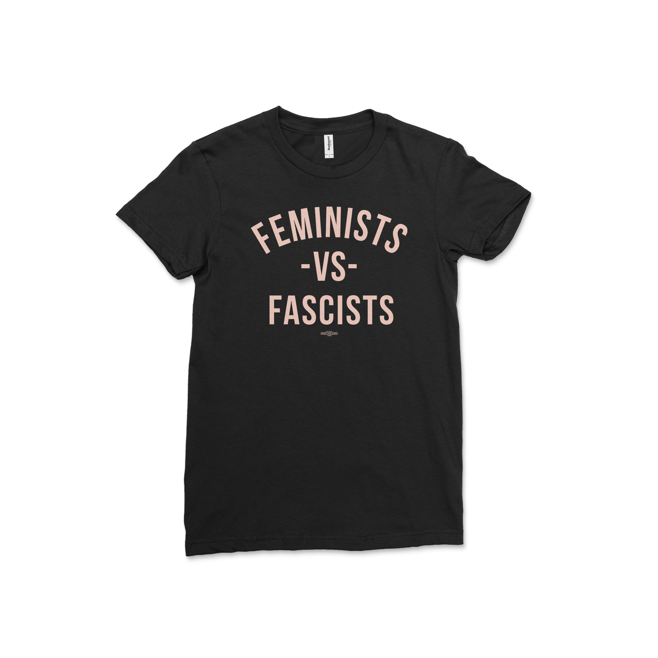 Feminists vs. Fascists Tee - Black